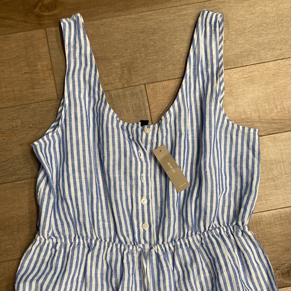EUC JCrew jumpsuit linen and cotton, size S - Picture 3 of 5